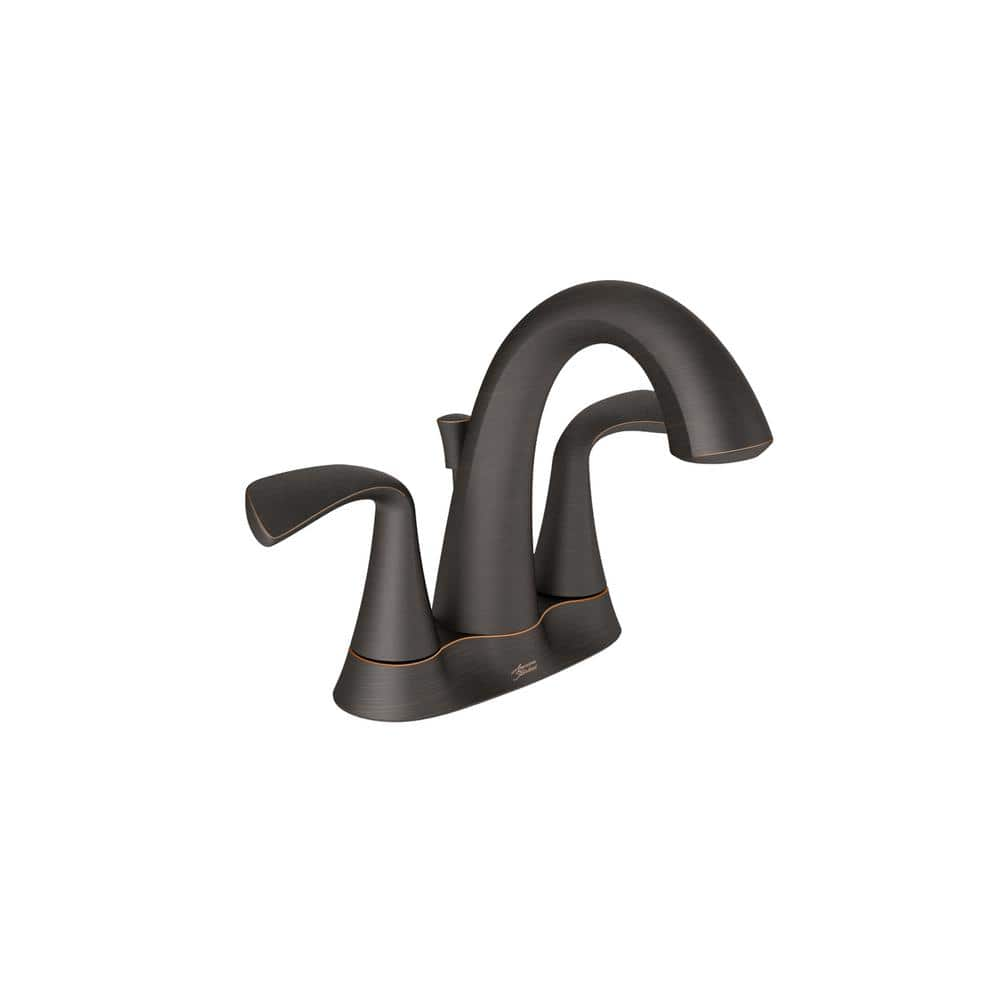 American Standard Fluent 4 in. Centerset 2-Handle Bathroom Faucet in ...