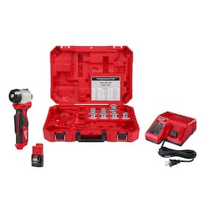 M12 12V Lithium-Ion Cordless Cable Stripper Kit for Cu RHW/RHH/USE Wire