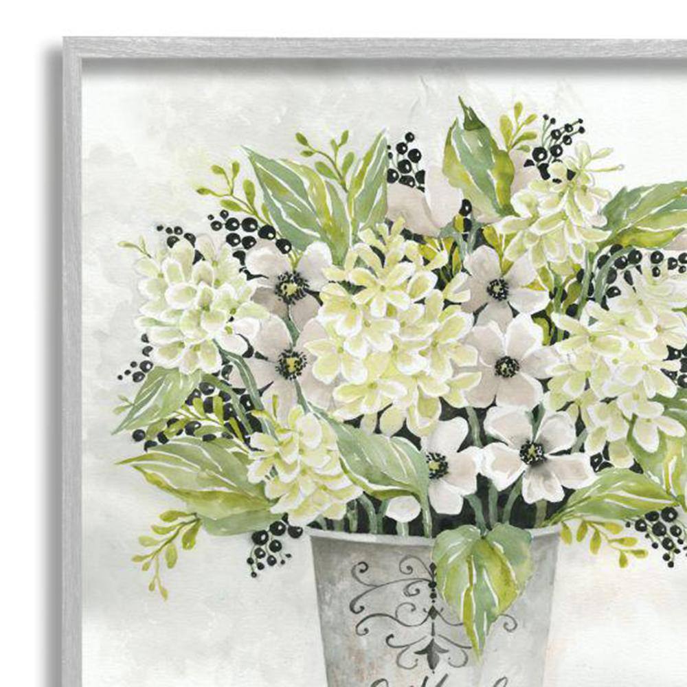 French Floral Bouquet Parisian Charm Canvas Print