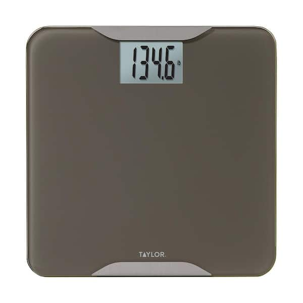 Ozeri Precision Digital Bath Scale 400 lbs Edition in Tempered Glass with Step-On Activation Black