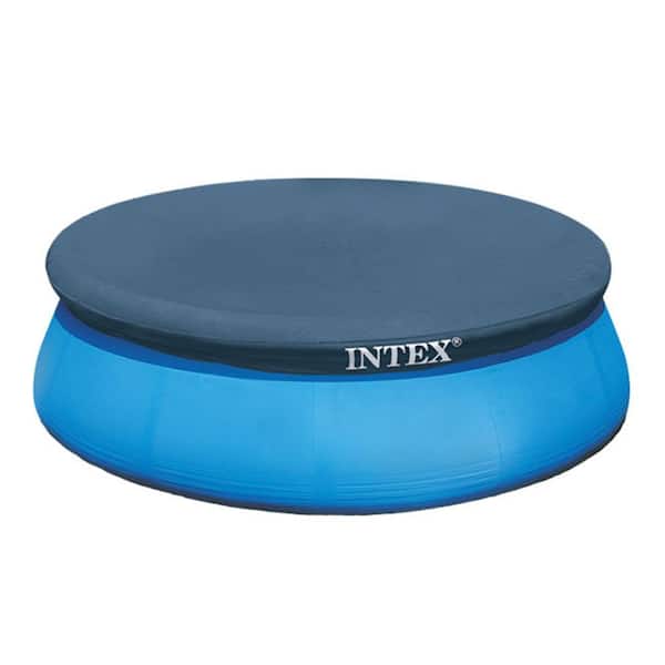 Intex 9.3 Foot Easy Set Above Ground Swimming Pool Debris Vinyl Round Cover