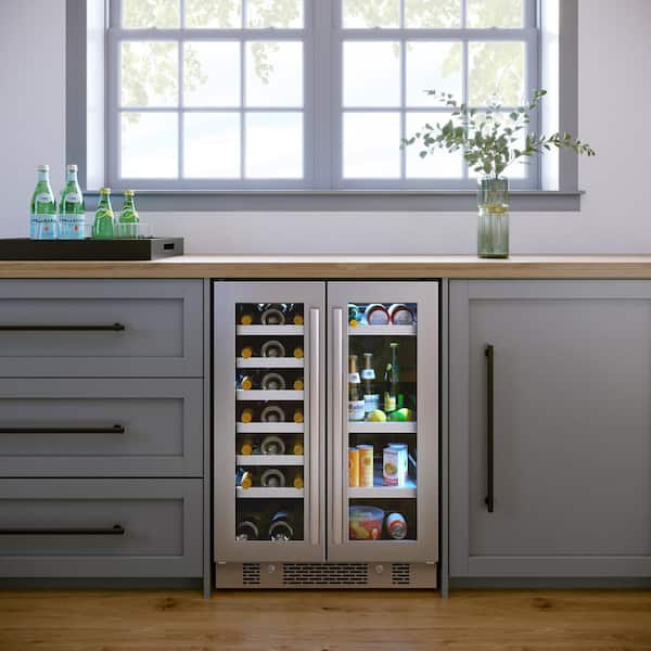 Alfresco ADT24 24 Inch Built-in Beverage Center with Insulated Ice