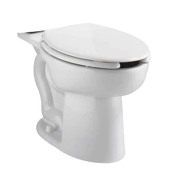 Cadet EverClean Pressure-Assisted 1.1/1.6 GPF Right Height Elongated Toilet Bowl Only in White