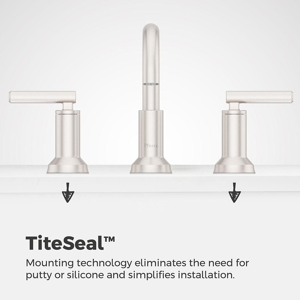 Capistrano Brushed Nickel 2-Handle Widespread Bathroom Faucet