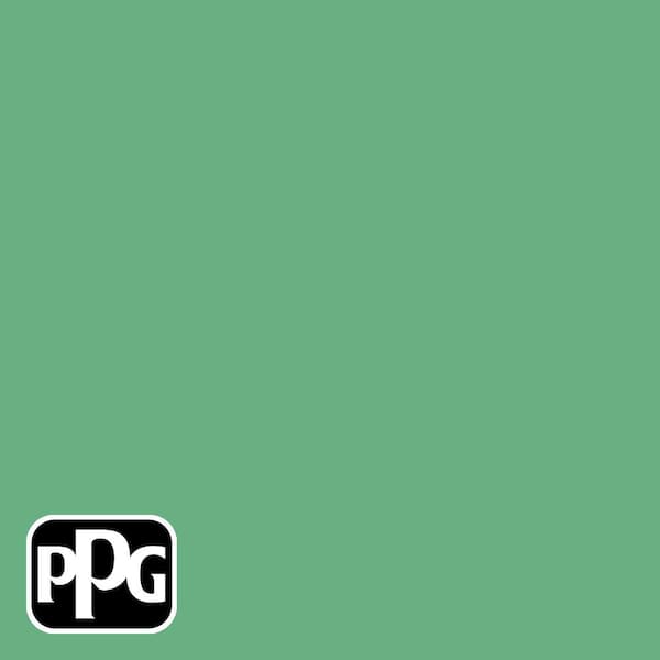 1 gal. PPG1226-5 Garden Mint Semi-Gloss Door, Trim and Cabinet Paint Low VOC