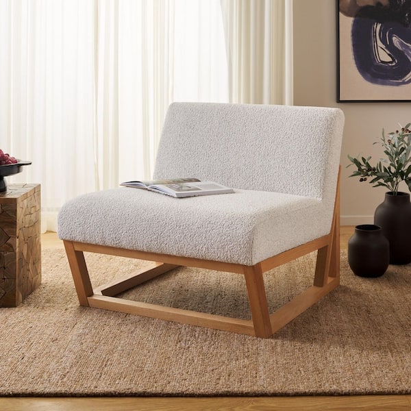 Kinsey Cream/Natural Boucle Arm Chair