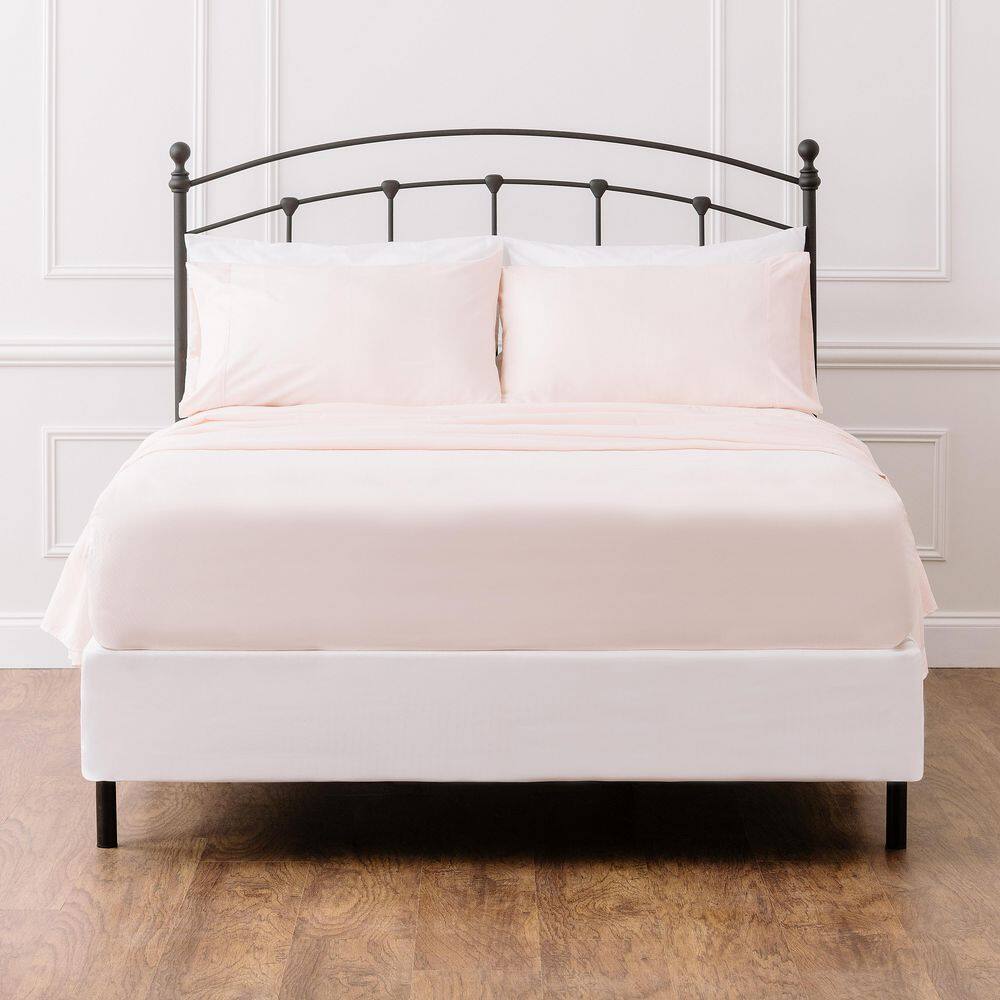 3-Piece Pink Solid Color Checkered Embossed Microfiber Bedsheets Set, Twin price history on PriceWatchPro