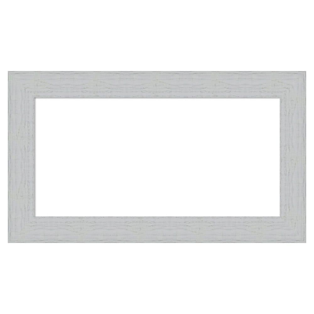 Shiplap White 28 in. x 16 in. Wood Framed Dry Erase Magnetic Memo Board