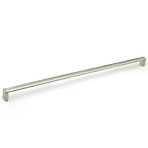 Hamilton Collection 20 1/8 in. (512 mm) Brushed Nickel Modern Cabinet Bar Pull