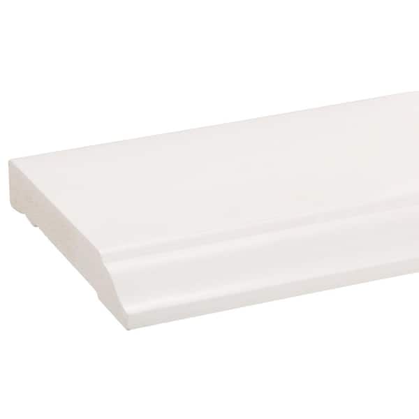 Royal® Building Products 1/2 x 4-1/4 x 8' White PVC Colonial Base Moulding Royal® Building Products 1/2 x 4-1/4 x 8' White PVC Colonial Base Moulding