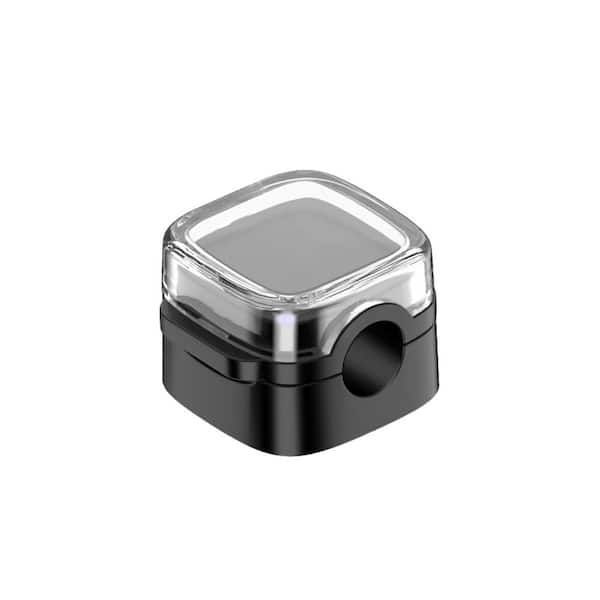 Lukyamzn Magnetic Cable Clips 6 Pack Adhesive Magnetic Cord Holder Organizer Black for Desk Office Car Wall Glass