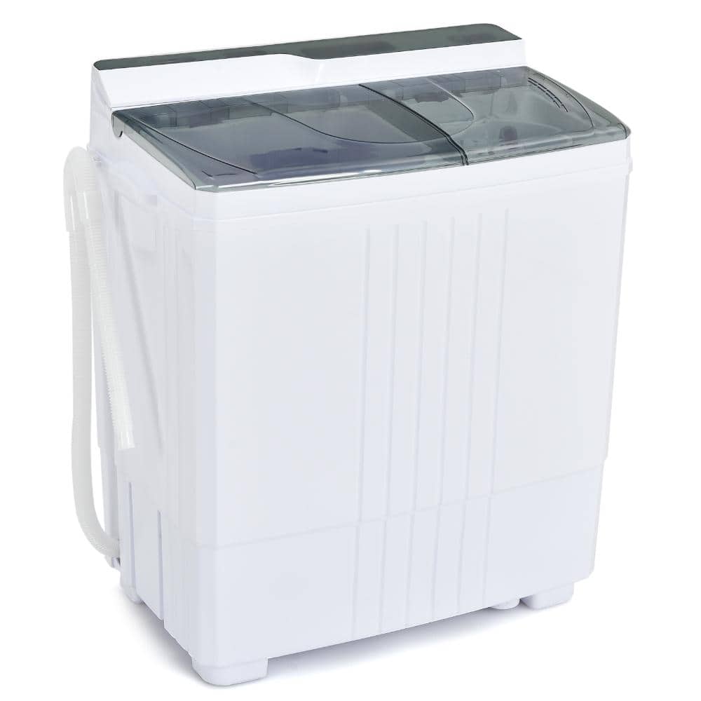 Twin Tub Portable Washing Machine with Timer Control and Drain Pump for Apartment price history on PriceWatchPro