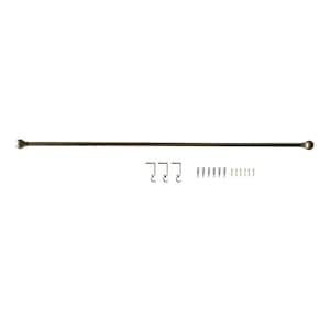 5/8 in. Ball Rod Set 48 in. - 84 in. Champagne