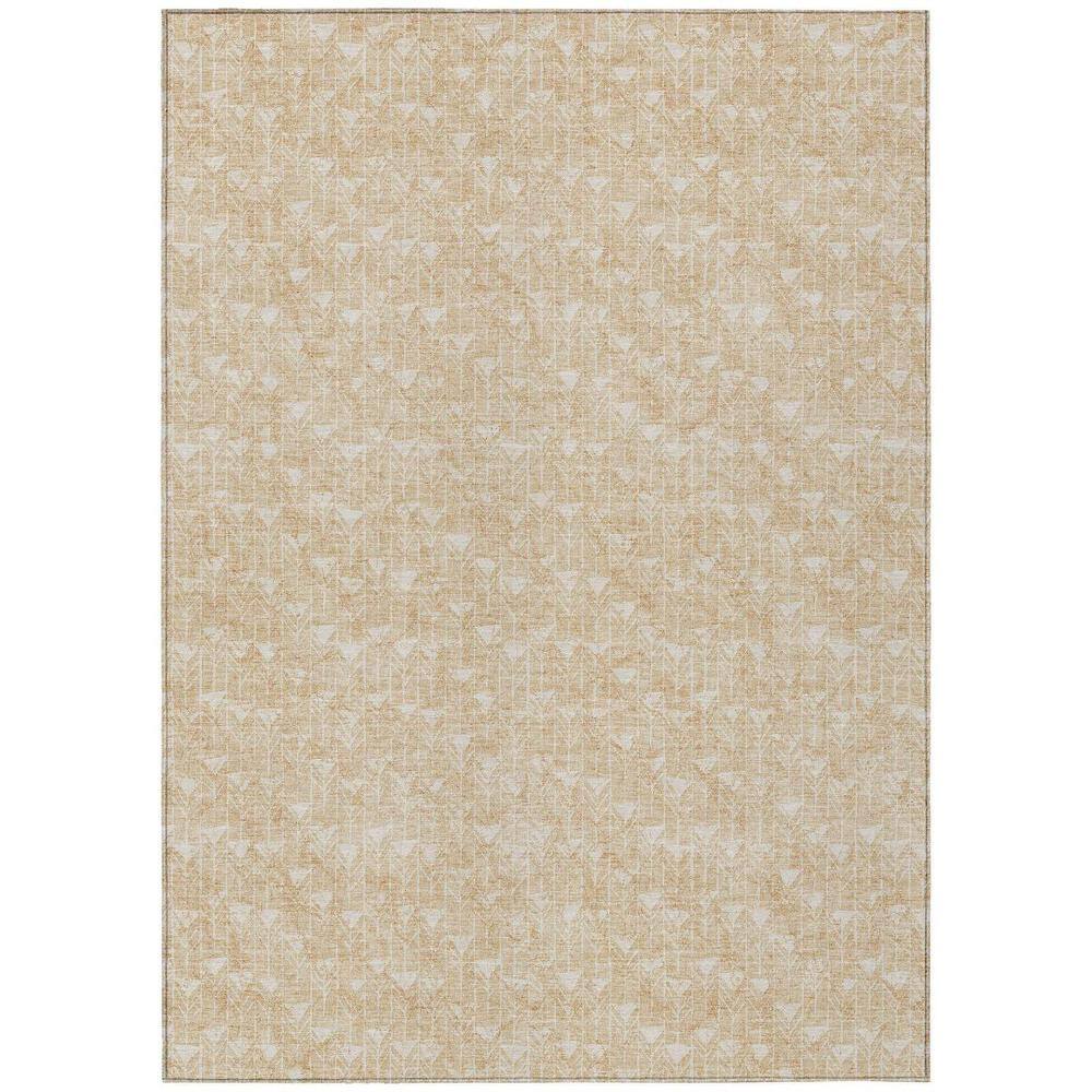 Brown 9 ft. x 12 ft. Geometric Indoor / Outdoor Area Rug price history on PriceWatchPro