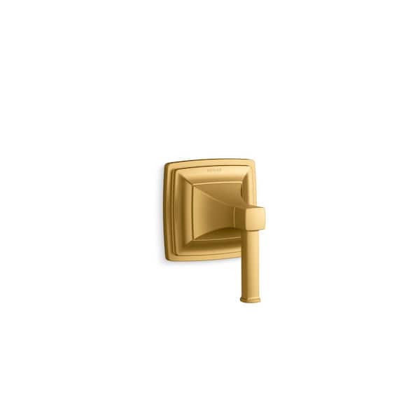 KOHLER Riff 1-Handle Transfer Valve Trim in Vibrant Brushed Moderne Brass (Valve Not Included)