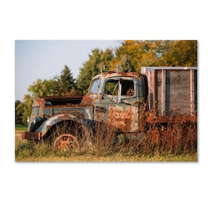 Findlay Truck by Jason Shaffer Hidden Frame Country Wall Art 12 in. x 19 in.