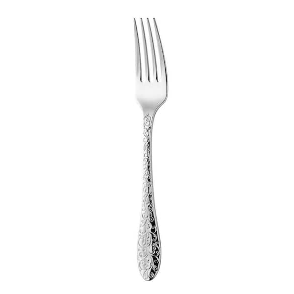 Ivy Flourish 18/10 Stainless Steel Salad/Dessert Forks (Set of 12)