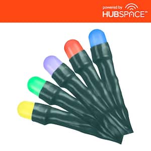 150L Micro Dome Color Changing Smart LED Lights Powered by Hubspace