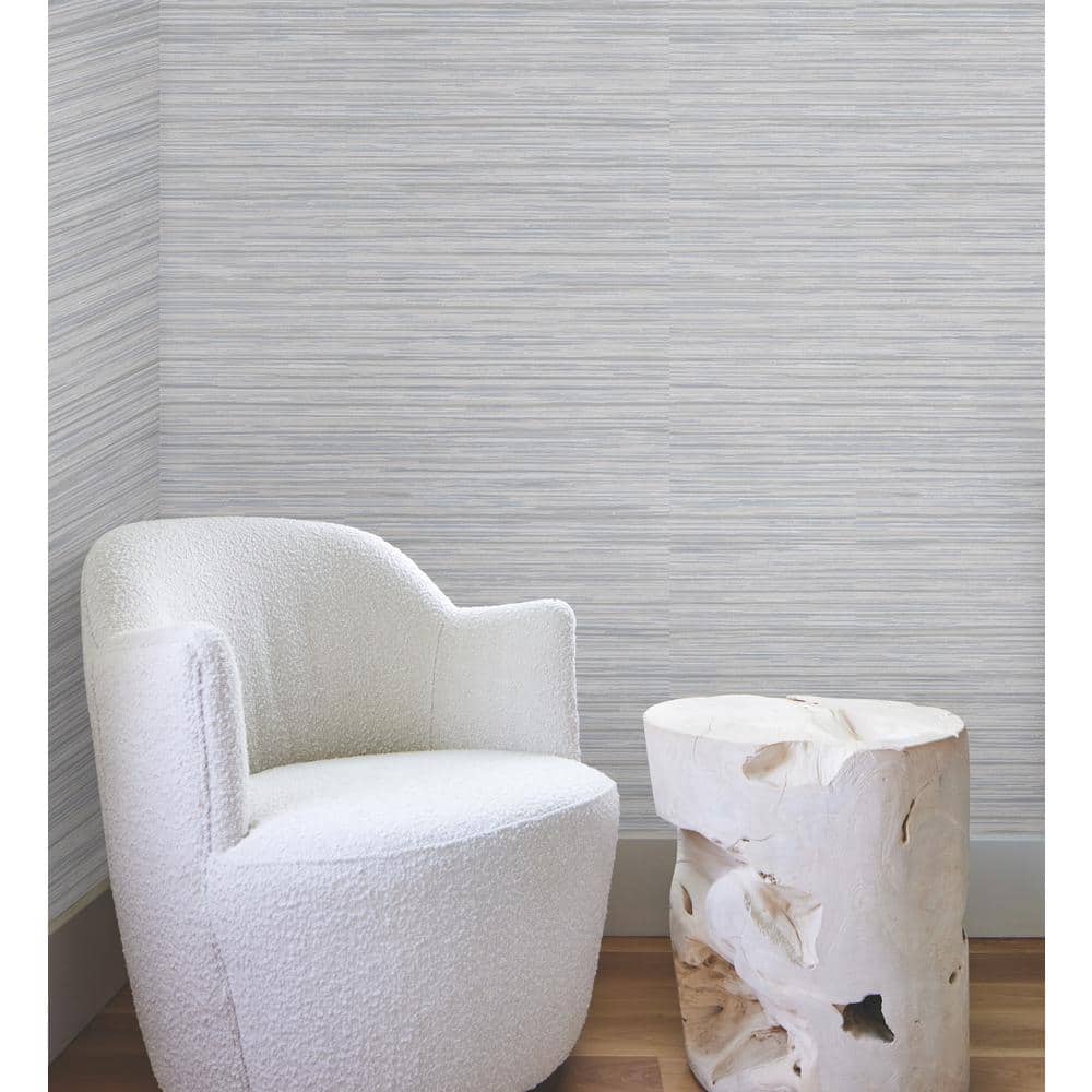 Linen Brown Non-Pasted Washable Wallpaper Roll