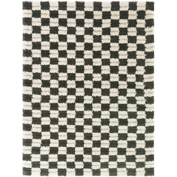 Bateman 5 ft. x 7 ft. Green Area Rug