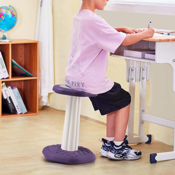 VEVOR Kids Wobble Chair, Active Chair with Sponge Cushion, Wobble