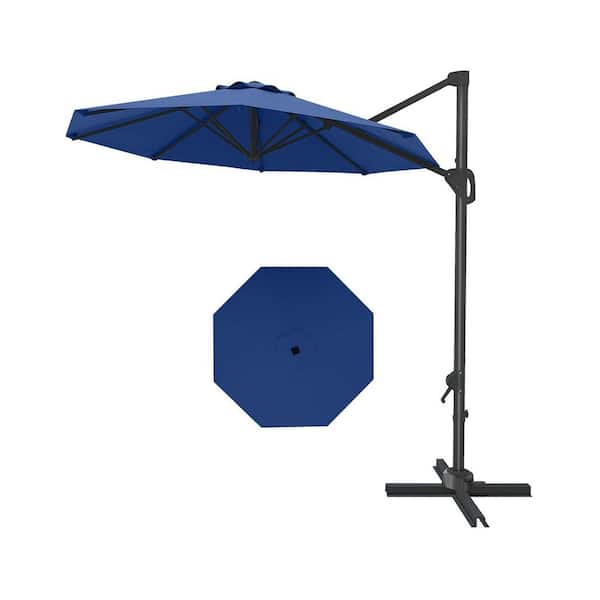 9 ft solar patio umbrella LIVOOSUN 9Ft Solar-powered Large Round Outdoor Patio Market Umbrella with Crank