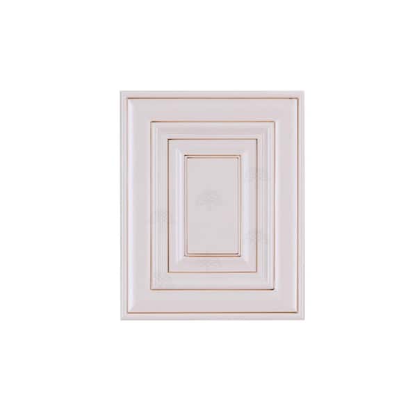 Princeton 12 x 15 in. Cabinet Door Sample in Creamy White