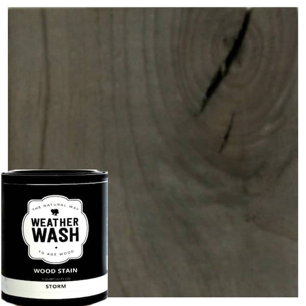 1 gal. Storm Interior/Exterior Weatherwash Aging Stain