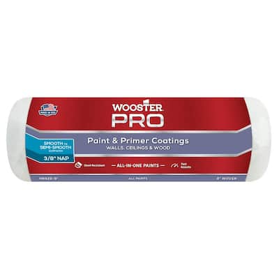 Rokset Pro Fabric Paint Roller Cover 110mm 10 Pack Marine Industrial Concrete 