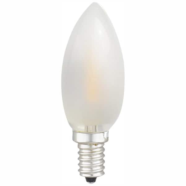 Kodak 40W Equivalent Warm White E12 Torpedo Frosted Dimmable LED Light Bulb