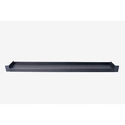 4-9/16 in. x 77 in. Black PVC Level Sill Pan Kit Flashing