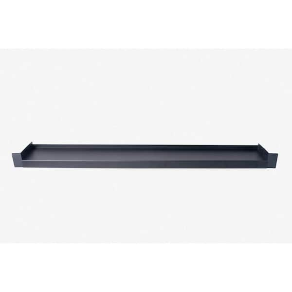 JELD-WEN 4-9/16 in. x 77 in. Black PVC Level Sill Pan Kit Flashing