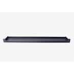 JELD-WEN 6-9/16 in. x 77 in. Black PVC Level Sill Pan Kit Flashing