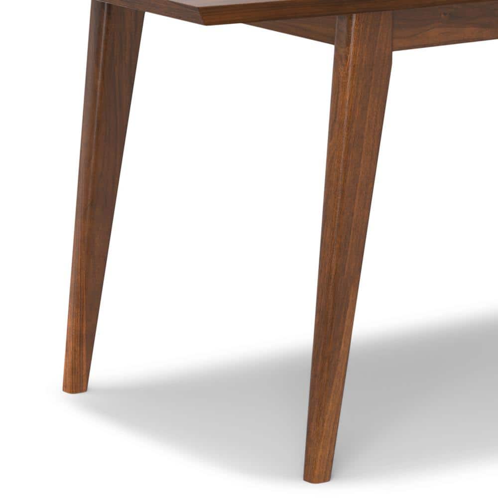 Walnut Mid-Century Modern Extendable Dining Table for Eight