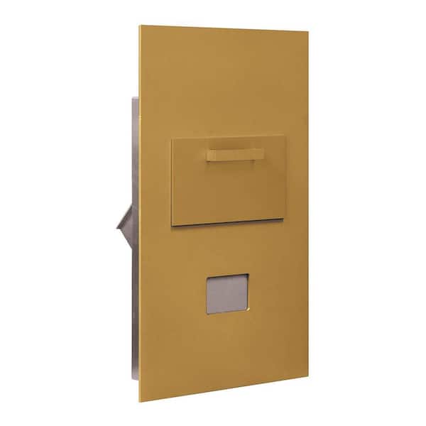 Salsbury Industries 3600 Series Collection Unit Gold Private Rear Loading for 6 Door High 4B Plus Mailbox Units