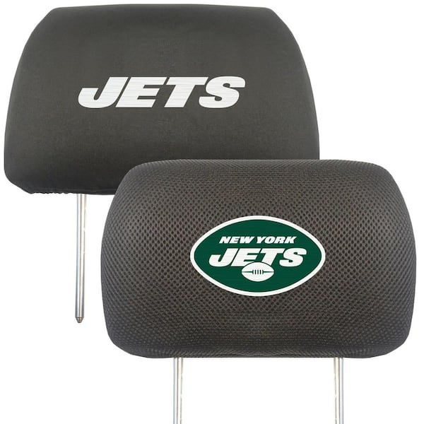 FANMATS NFL- Jacksonville Jaguars 2 Piece Color Head Rest Cover Set at