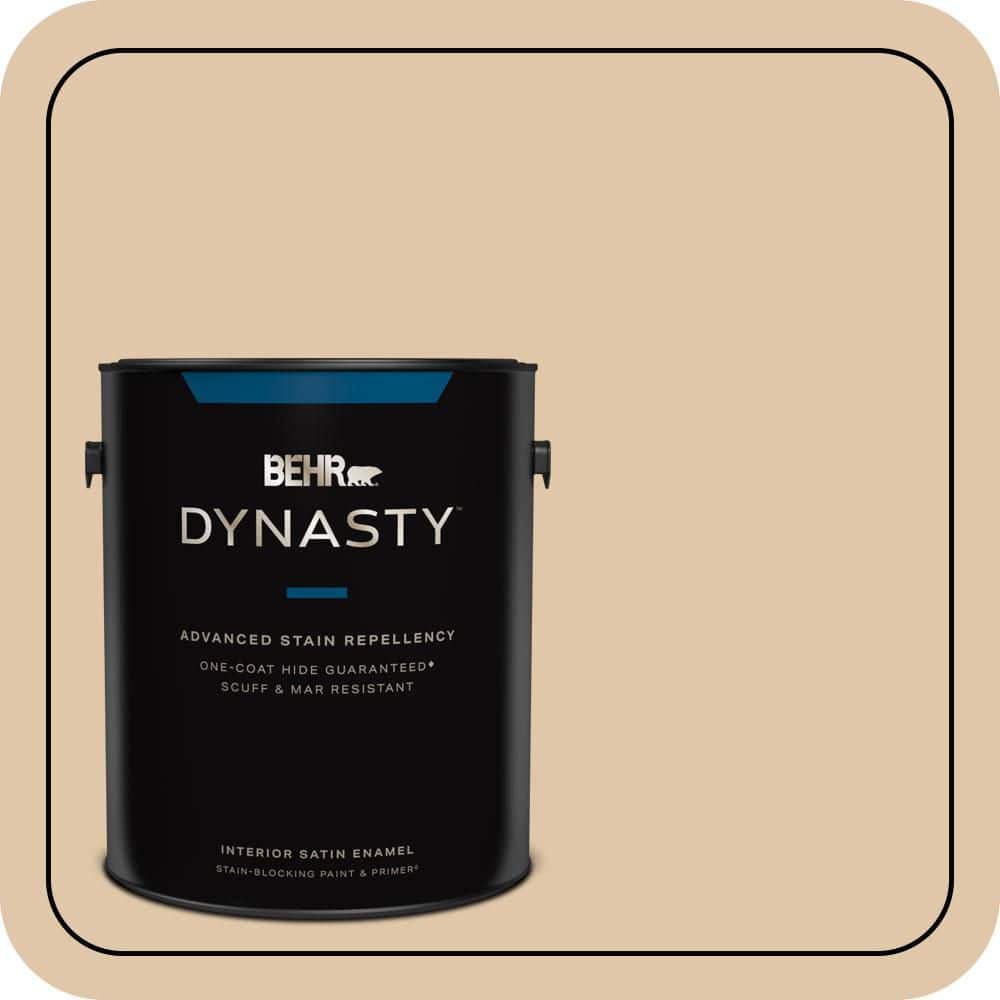 1 gal. #S260-2 Pumpkin Seed Satin Enamel Interior Stain-Blocking Paint and Primer price history on PriceWatchPro