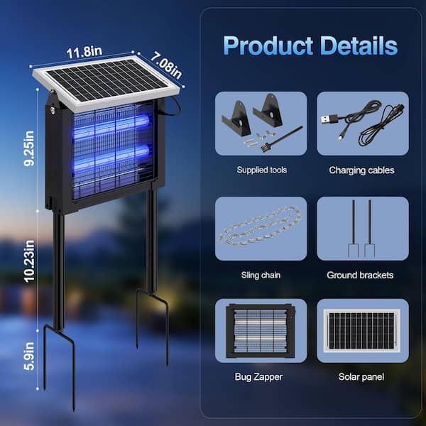 Poloma 10-Watt Bug Zapper Electronic Outdoor Indoor Insect Pest