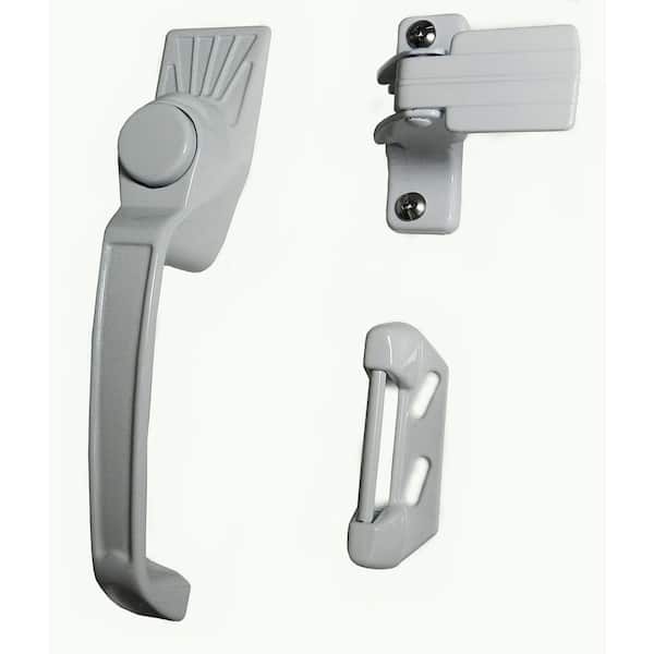 Aluminum White Screen Door Handle Set Latches