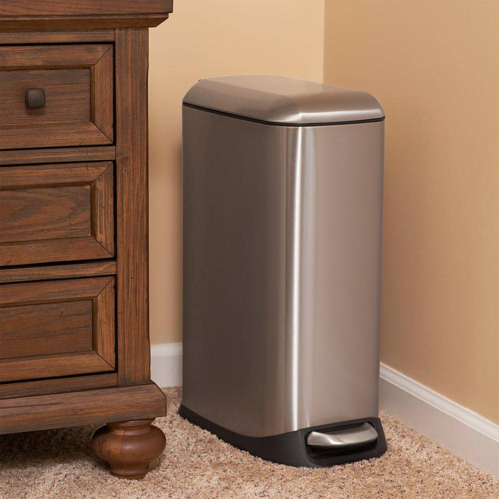 HOUSEHOLD ESSENTIALS 10.56 Gal. Crescent Rectangular Stainless