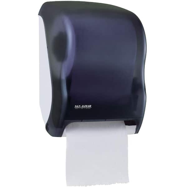 11- 3/4 in. x 9-1/2 in. x 15-1/2 in. Electronic Touchless Roll Towel Dispenser in Black
