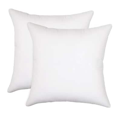 20x20 PillowInsert Edow Pillow Form?Inserts Sizes Set Of 2 Cushion