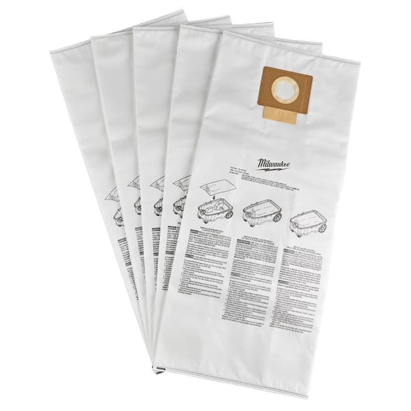 Milwaukee Fleece Dust Bags (5-Pack)