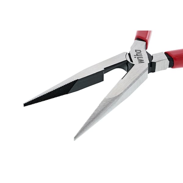 8 in. Classic Grip Long Nose Pliers with Cutters