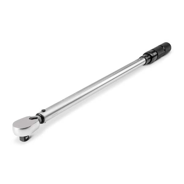 1/2 Inch Drive Dual-Direction Micrometer Torque Wrench (40-300 ft-lb)
