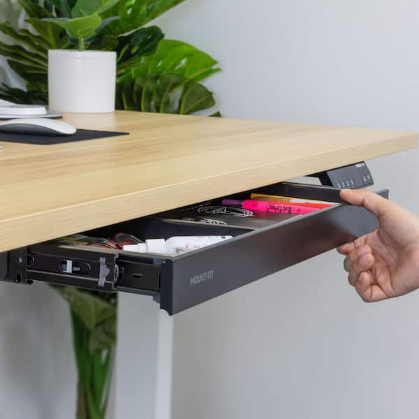 Black Under Desk Drawer
