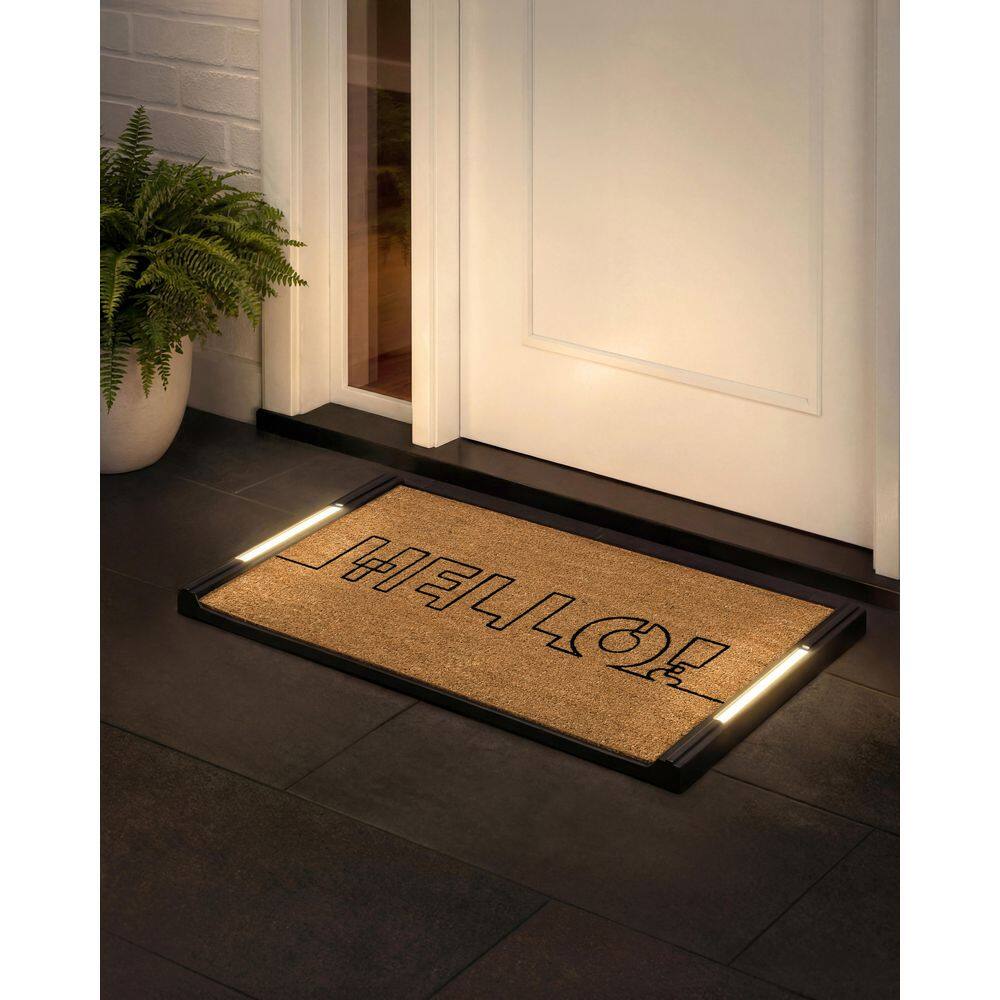 BriteStep Home Birds 32.5 in. x 18.5 in. Pressure-Activated, Wireless, Auto Shut-Off, Indoor/Outdoor LED Door Mat price history on PriceWatchPro