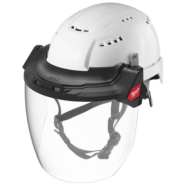 BOLT Gasketed Clear Dual Coat Lens Full Face Shield