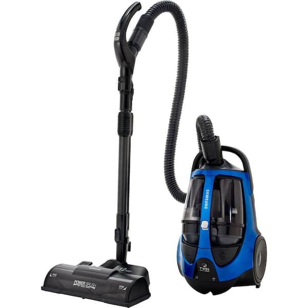Samsung Super TwinChamber Canister Vacuum System with 15 in. PowerBrush in Electric Blue