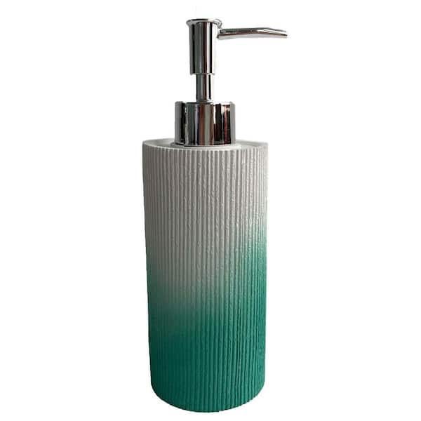 Sweet Home Collection Urbana Green Soap Dispenser or Lotion Pump Bathroom Accessory (1-Piece)